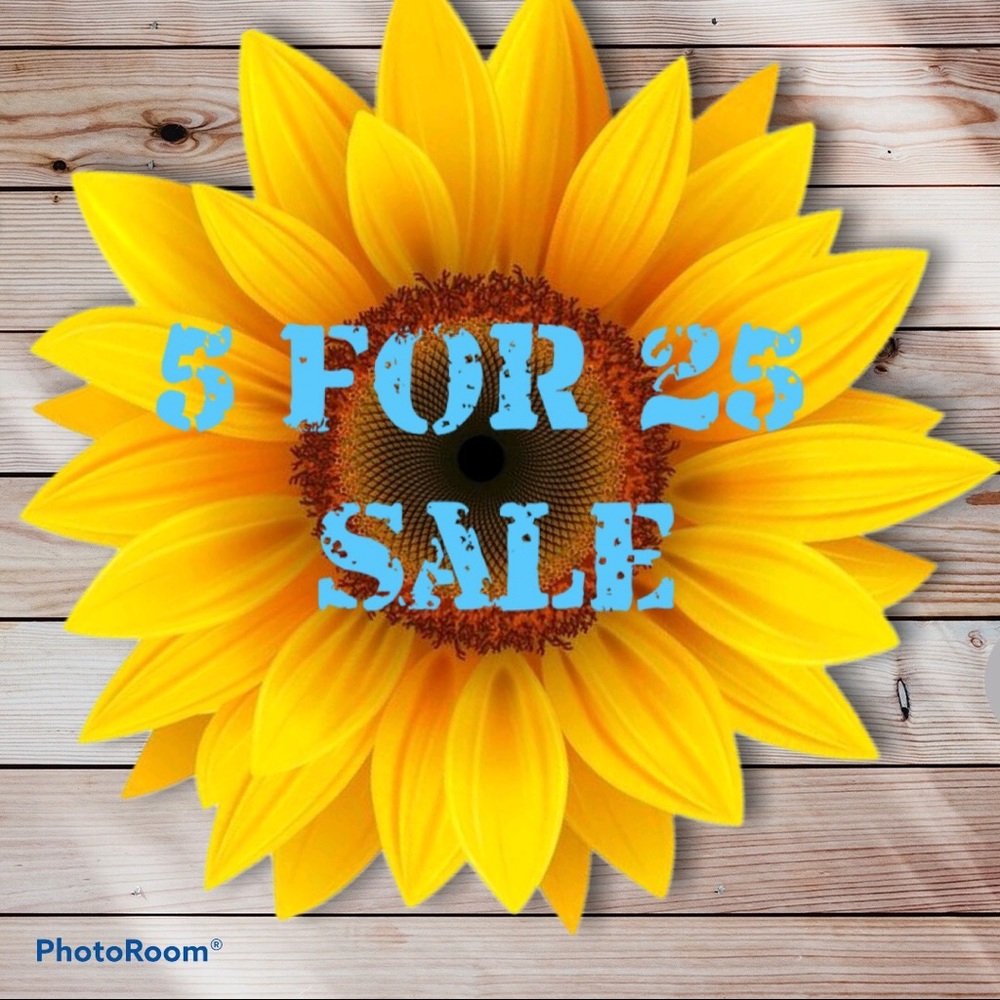 5/$25 Sale